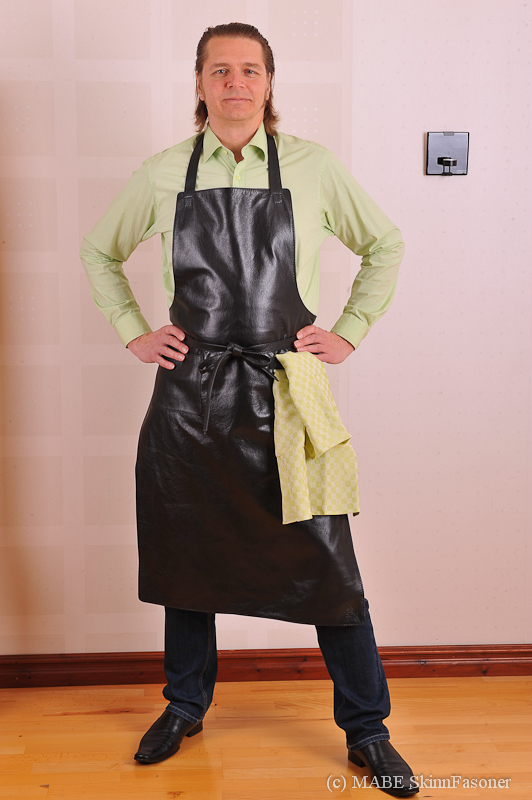 BBQ aprons in leather