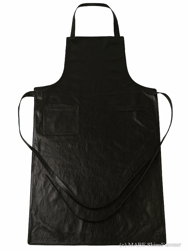 Skinnfrklde med lnga remmar, Prestige Sleifi, XL svart