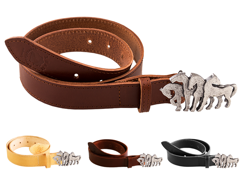 Leather belt H