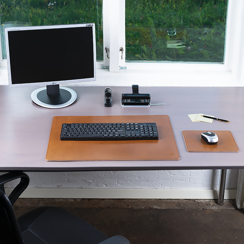 Desk pad Diplomat 60x45cm brandy