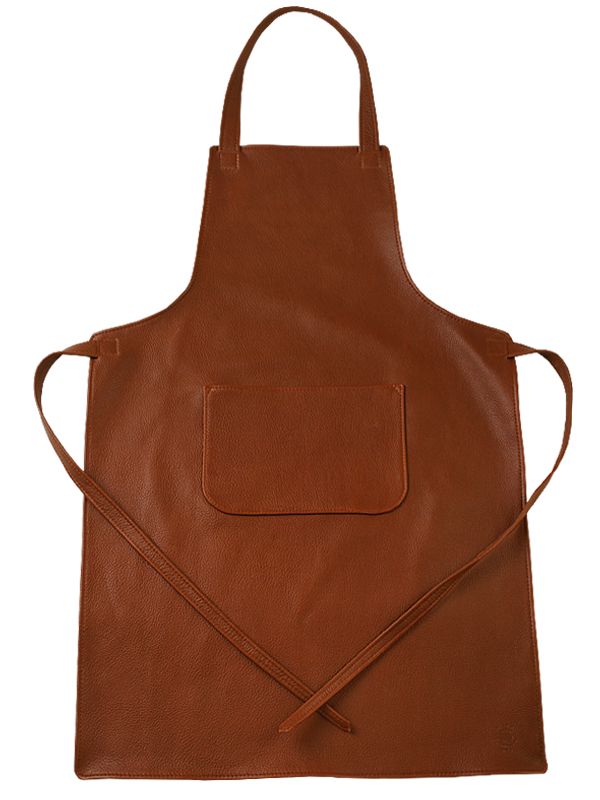 Aprons in leather